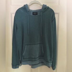 Vintage Wash Blue hoodie from American Eagle NWT